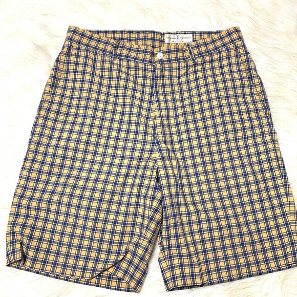 FAIRWAY & GREENE MEN'S PLAID GOLF SHORTS - Picture 1 of 7